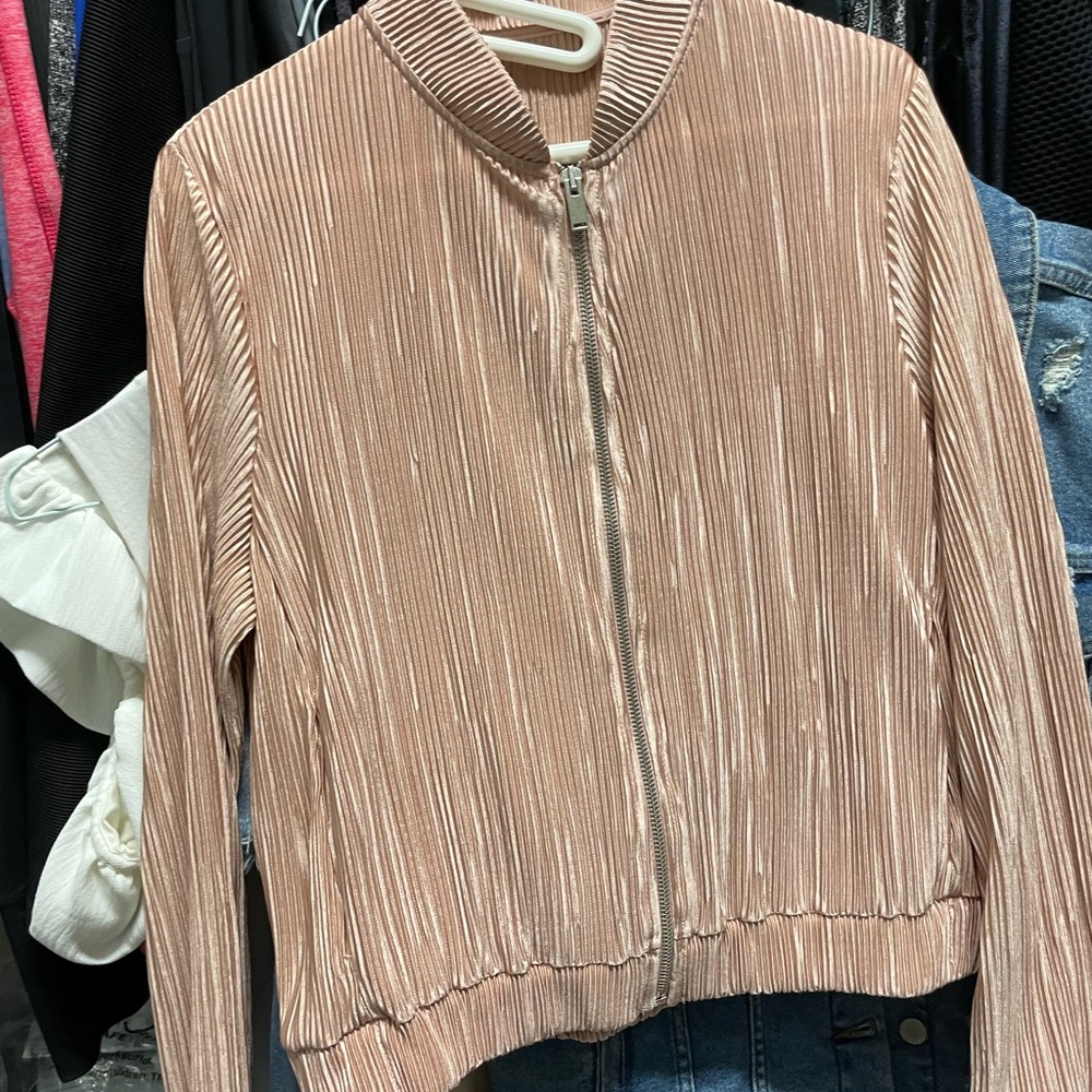 Zara pleated light jacket